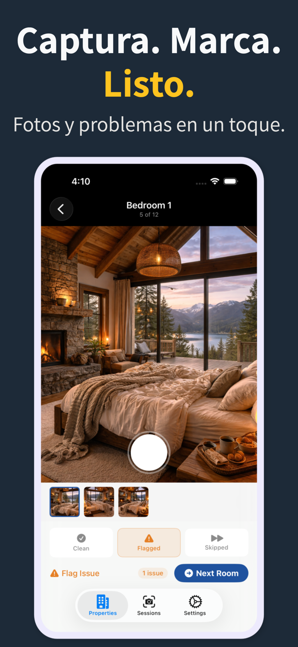 Flagging a guest-caused damage issue