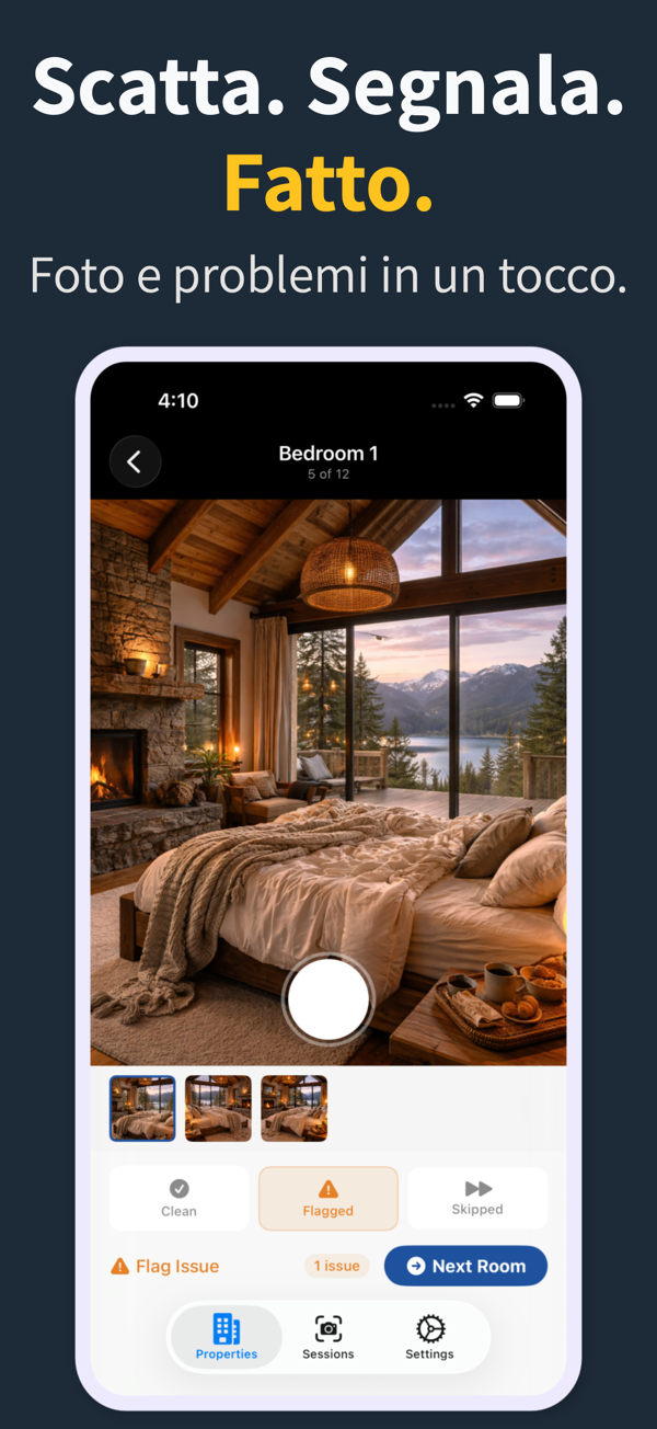 Flagging a guest-caused damage issue