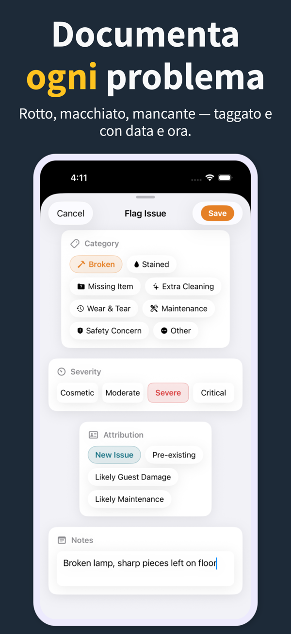Attributing damage severity and source