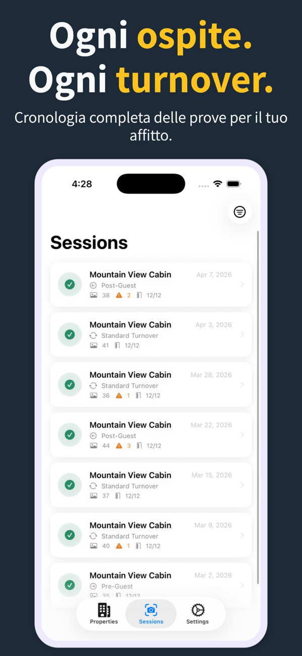 Generated PDF inspection report ready to share