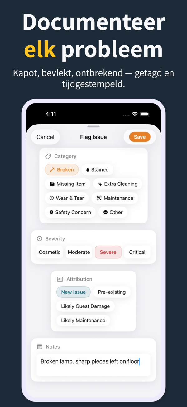 Attributing damage severity and source