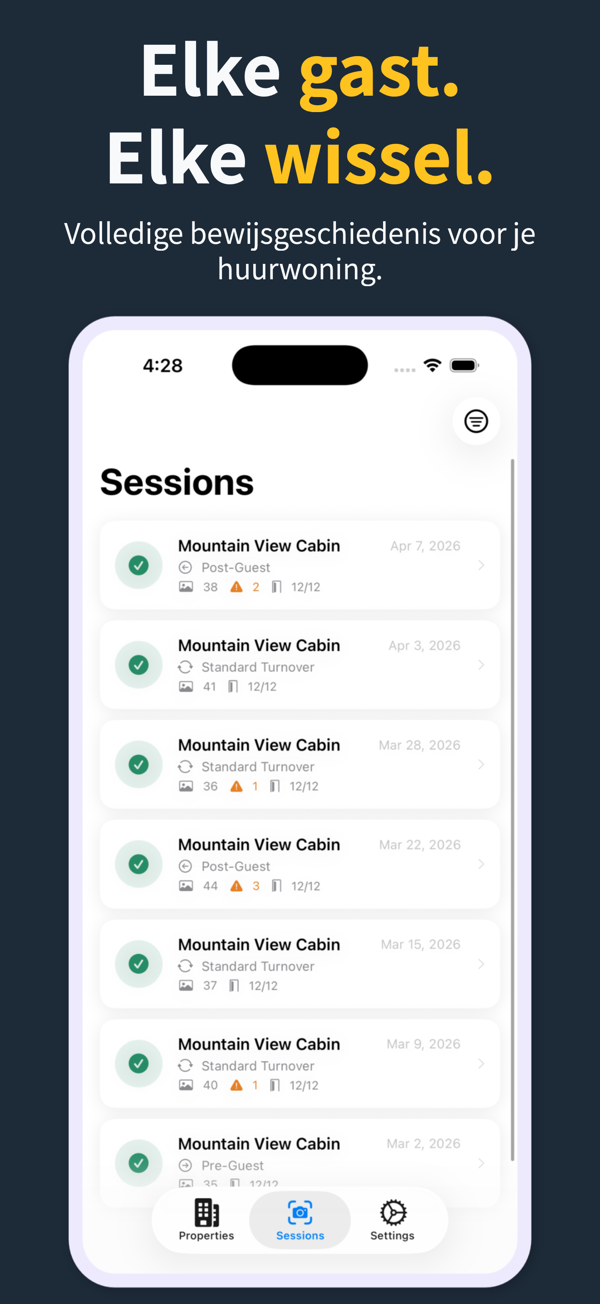 Generated PDF inspection report ready to share